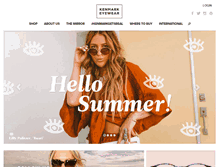 Tablet Screenshot of kenmarkeyewear.com